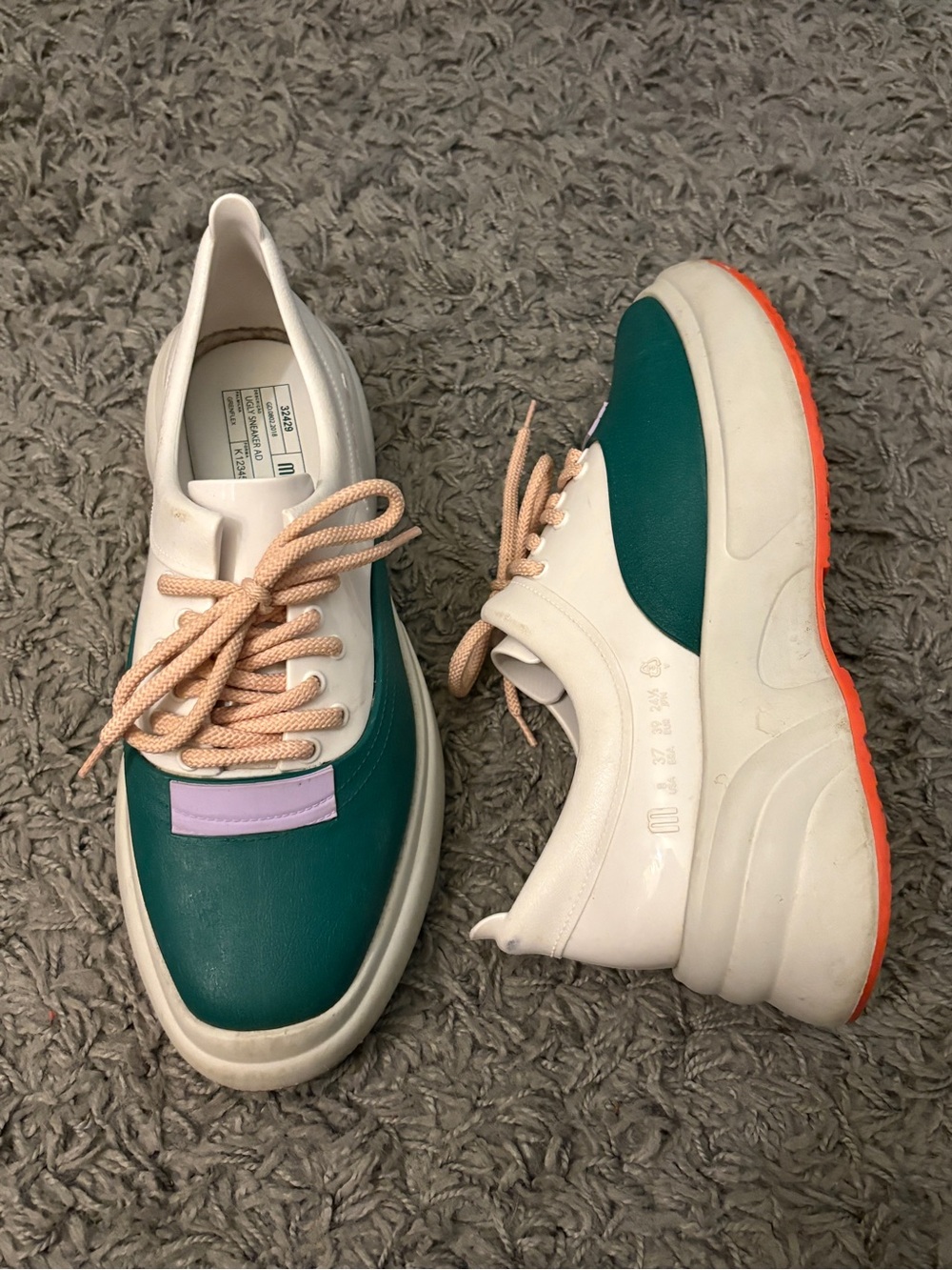 Melissa Women’s White Platform Sneakers